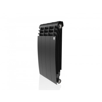 Биметаллический секционный радиатор Royal Thermo Biliner Noir Sable 500 / 4 секции