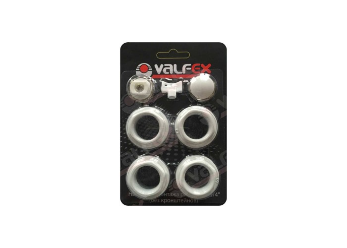 Комплект для монтажа радиаторов Valfex без кронштейнов 3/4