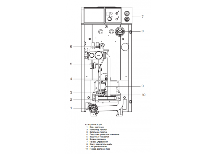 Напольный газовый котёл (атмосферный) Baxi SLIM EF 1.61