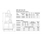 Дренажный насос Grundfos KPC 24/7 210