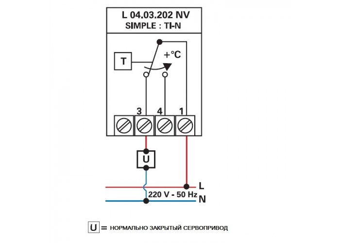 Комнатный термостат Watts BELUX TI-N