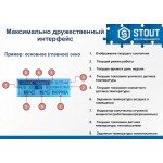 Электрический котёл отопления одноконтурный настенный Stout 7кВт