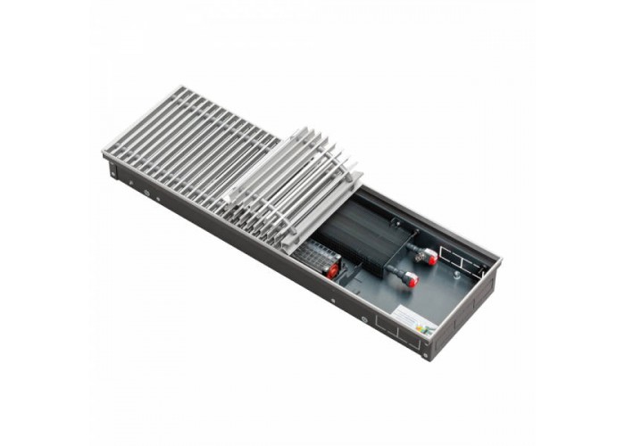 Внутрипольный конвектор с вентилятором Techno KVZV 350-85-2200