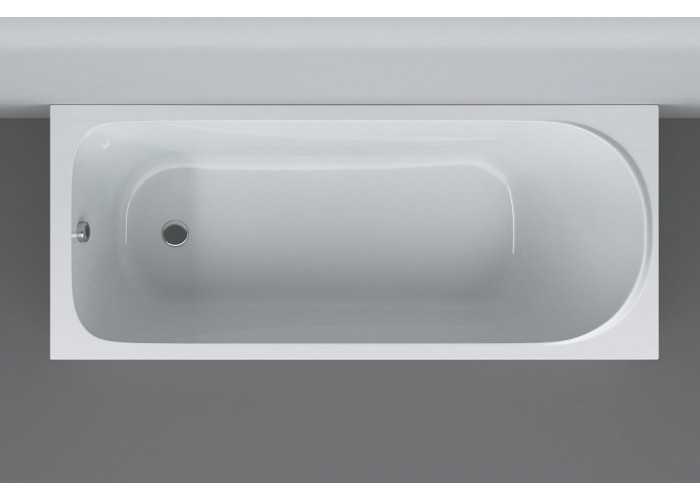 Акриловая ванна AM.PM Sense 150x70 с каркасом и сливом-переливом W75A-150-070W-KL