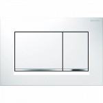 Кнопка смыва Geberit Sigma 30 двойной смыв, белый/хром глянц. 115.883.KJ.1