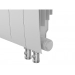 Биметаллический секционный радиатор отопления Royal Thermo Biliner 350 / V Bianco Traffico / 4 секции