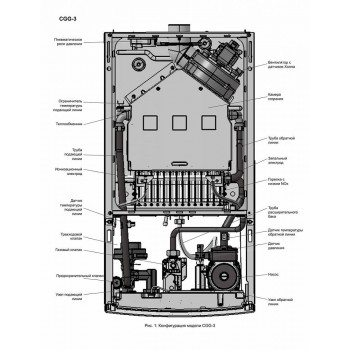 Настенный газовый двухконтурный котел отопления Wolf CGG-3K-28