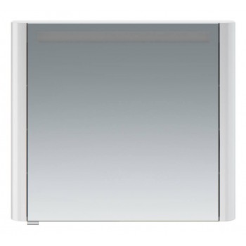 Зеркальный шкаф AM.PM Sensation M30MCR0801WG 80 см, белый