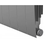 Биметаллический секционный радиатор Royal Thermo Biliner Satin Silver 500 / 4 секции