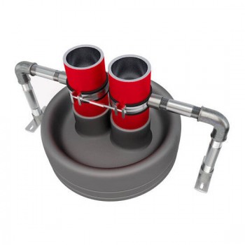Двойной фиксатор Thermaflex FV-RCLAMP2/25 Двойной фиксатор Thermaflex FV-RCLAMP2/25