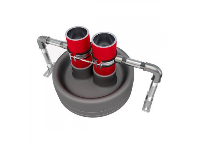 Двойной фиксатор Thermaflex FV-RCLAMP2/25