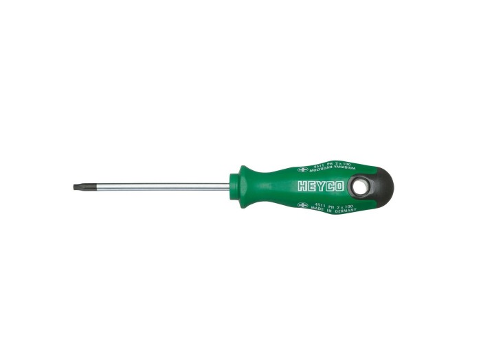 Отвертка HEYCO TORX, T 15, длина 190 мм, с двукомпонентной рукояткой