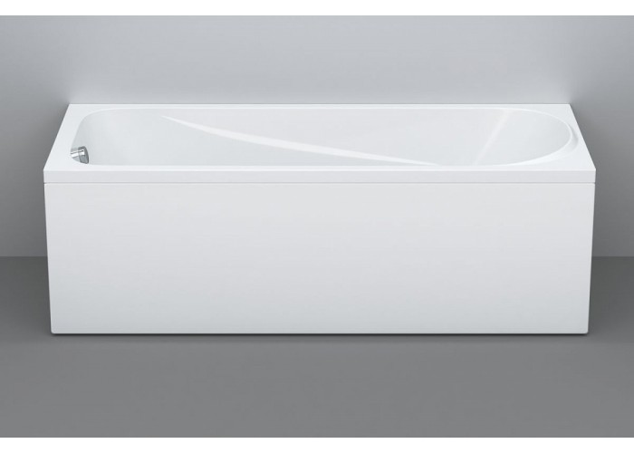 Акриловая ванна AM.PM Sense 150x70 с каркасом и сливом-переливом W75A-150-070W-KL