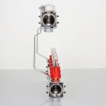 Блок коллекторный VALTEC с расход. 1х4 вых Евроконус 3/4
