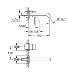 Встраиваемый смеситель Grohe Essence 19408GN1