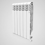 Алюминиевый секционный радиатор отопления Royal Thermo Revolution 500 2.0 / 4 секции