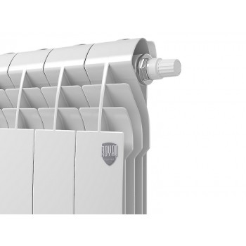 Биметаллический секционный радиатор отопления Royal Thermo Biliner 350 / V Bianco Traffico / 4 секции Биметаллический секционный радиатор отопления Royal Thermo Biliner 350 / V Bianco Traffico / 4 секции