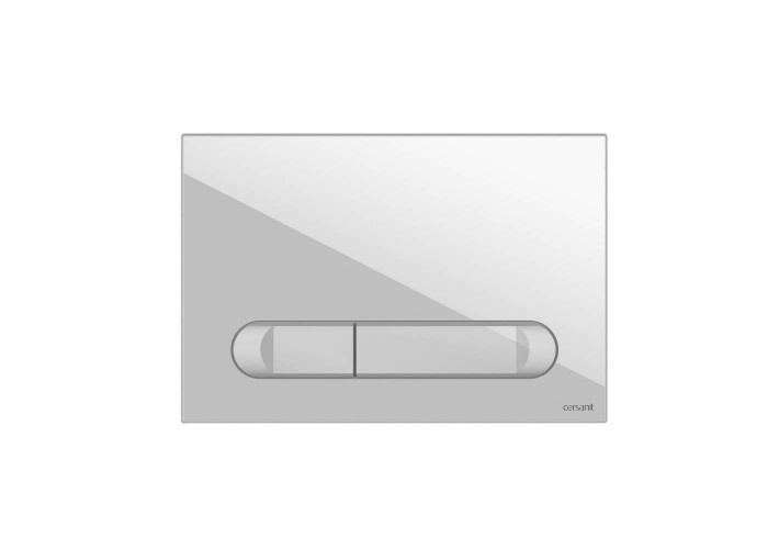 Кнопка смыва Cersanit ESTETICA для LINK PRO/VECTOR/LINK/HI-TEC пластик белый