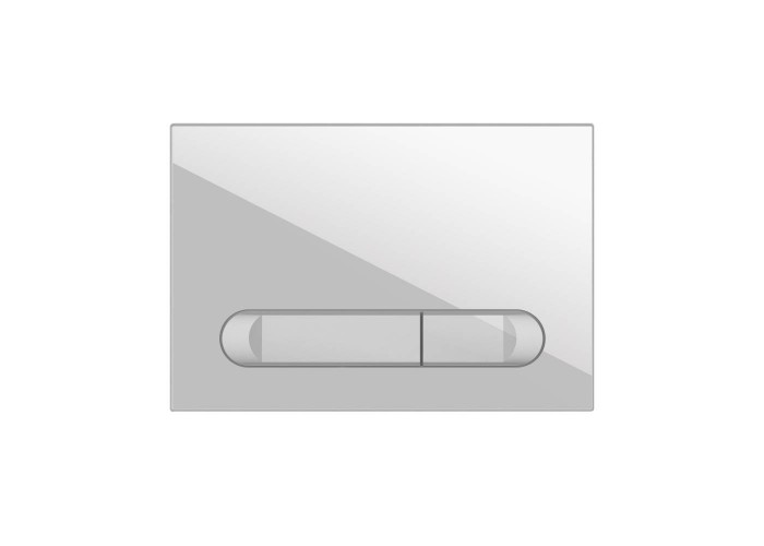 Кнопка смыва Cersanit ESTETICA для LINK PRO/VECTOR/LINK/HI-TEC пластик белый