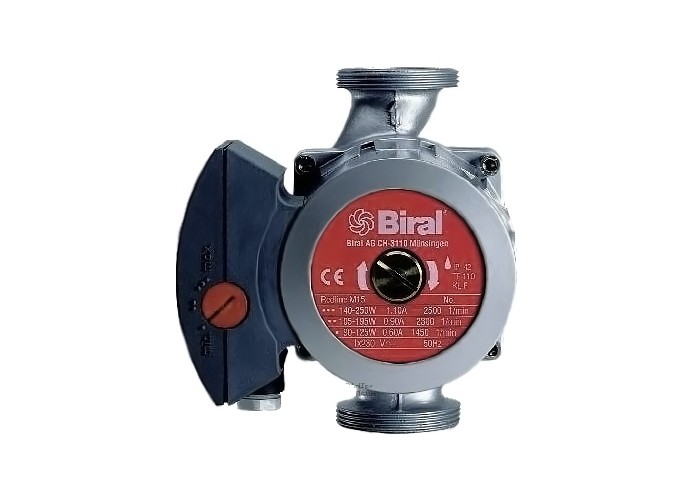 Циркуляционный насос для отопления Biral M 15-2, 180 мм, 230 В , с гайками G 2 x Rp 1 1/4