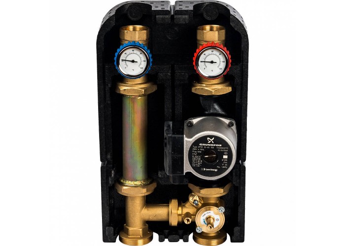 Насосная группа Stout с 3-х ходовым приводным смесителем 1 1/4 с насосом Grundfos UPSO 32-65 DN 32, 39 kW[DT10C], SDG-0007