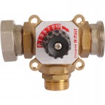 Насосная группа с 3-х ходовым приводным смесителем Rommer 1 без насоса, RDG-0003-002501