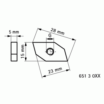 Канальная гайка Walraven BIS 651А WM0-35, М10