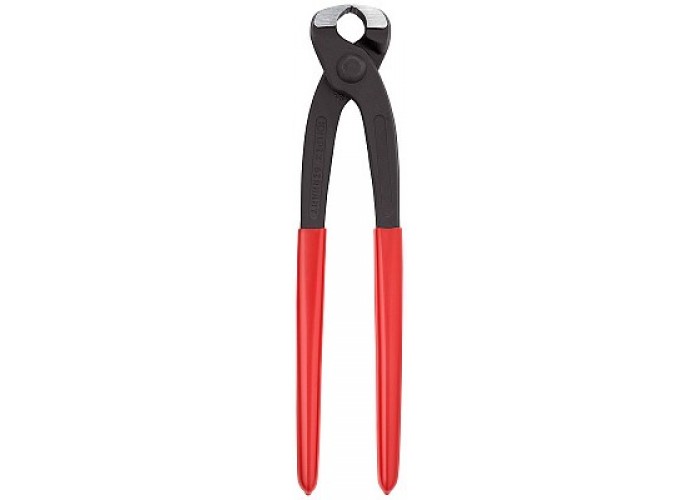Переставные клещи KNIPEX для хомутов с одним/двумя ушками (в т.ч. системы Oetiker), 220 мм, чёрные, 1К ручки