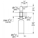 Дозатор для жидкого мыла Grohe Contemporary 40536000