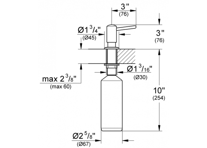 Дозатор для жидкого мыла Grohe Contemporary 40536000