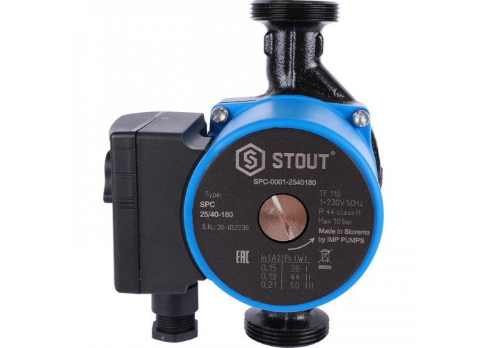 Циркуляционный насос Stout 25/40-180