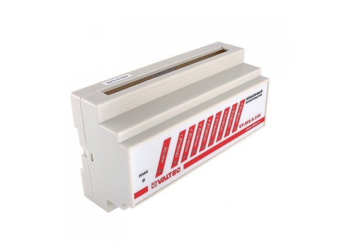 Зональный коммуникатор VALTEC 220В, 8 каналов (VT.ZC8.0.220)