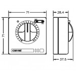 Комнатный термостат Лемакс CEWAL RQ10