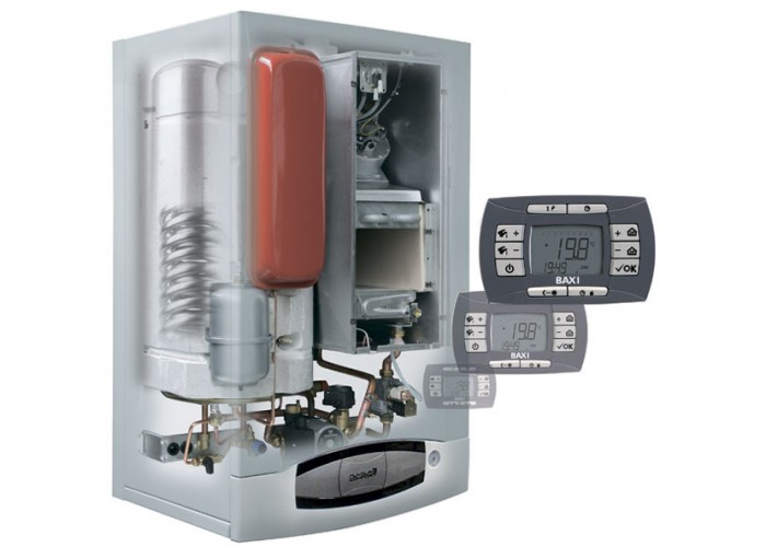 Настенный газовый двухконтурный котёл Baxi Nuvola-3 Comfort 320 Fi