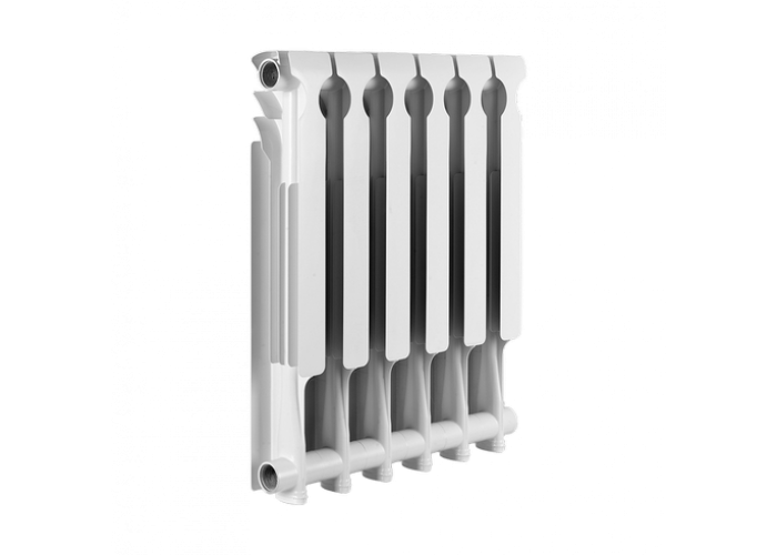 Алюминиевый секционный радиатор отопления SMART Install Easy One 500 / 8 секций