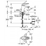 Смеситель для раковины Grohe Eurostyle 33558LS3