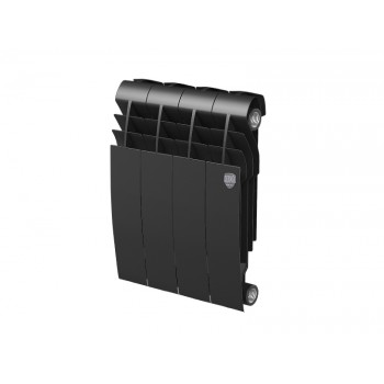 Биметаллический секционный радиатор отопления Royal Thermo Biliner 350 / Noire Sable / 1 секция