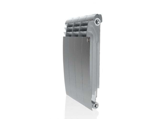 Биметаллический секционный радиатор Royal Thermo Biliner Satin Silver 500 / 1 секция
