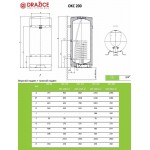 Комбинированный бойлер Drazice OKC 200