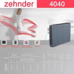 Стальной трубчатый радиатор Zehnder 4040