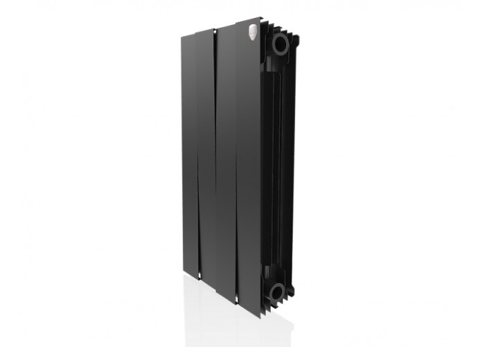 Биметаллический секционный радиатор Royal Thermo PianoForte Noir Sable 500 4 секции
