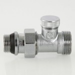 Клапан настроечный VALTEC прямой (с доп. уплотнением) 1/2 дюйма * Евроконус