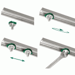 Монтажный болт Walraven BIS RapidRail Hammerfix М8х25 мм