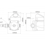 Циркуляционный насос Aquario AC152-130HWT