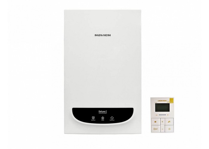 Настенный газовый двухконтурный котел отопления Navien DELUXE C-13K COAXIAL