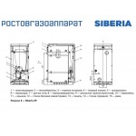 Напольный газовый котел Siberia АКГВ 29 К