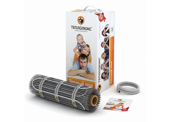 Нагревательный мат Теплолюкс Tropix МНН 80 Вт/0,5 кв.м
