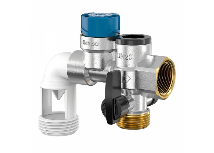 Группа безопасности Flamco Flexbrane CE-H 3/4 х 3/4 х 1 НР 7 бар