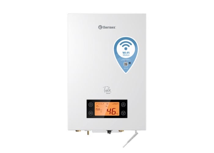 Электрический котёл отопления настенный Thermex Tesla 6-12 Wi-Fi