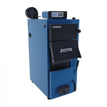 Твердотопливный напольный котел отопления, длительного горения ZOTA MAGNA 35